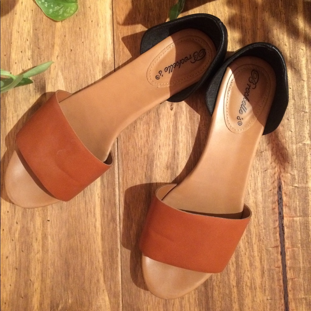 Pleather Sandals